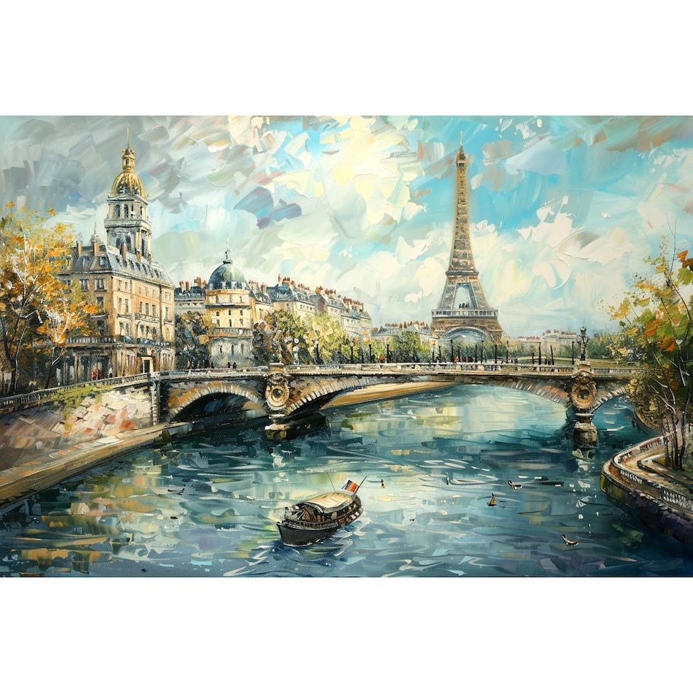 Peinture Paysage de Paris