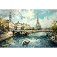 Thumbnail for Peinture Paysage de Paris