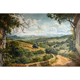 Peinture Paysage 20ème Siècle, art mural décoration nature