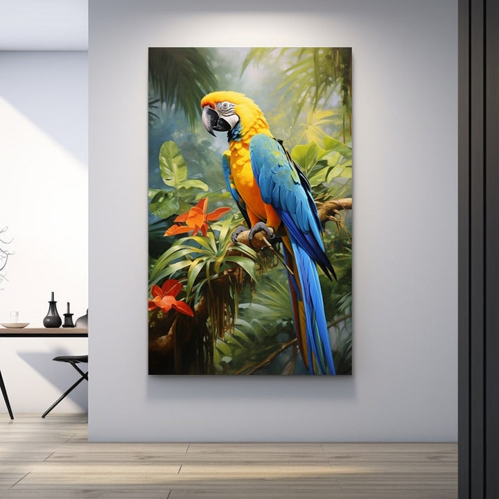 Peinture Perroquet