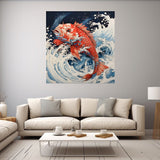 Peinture Poisson Japonais