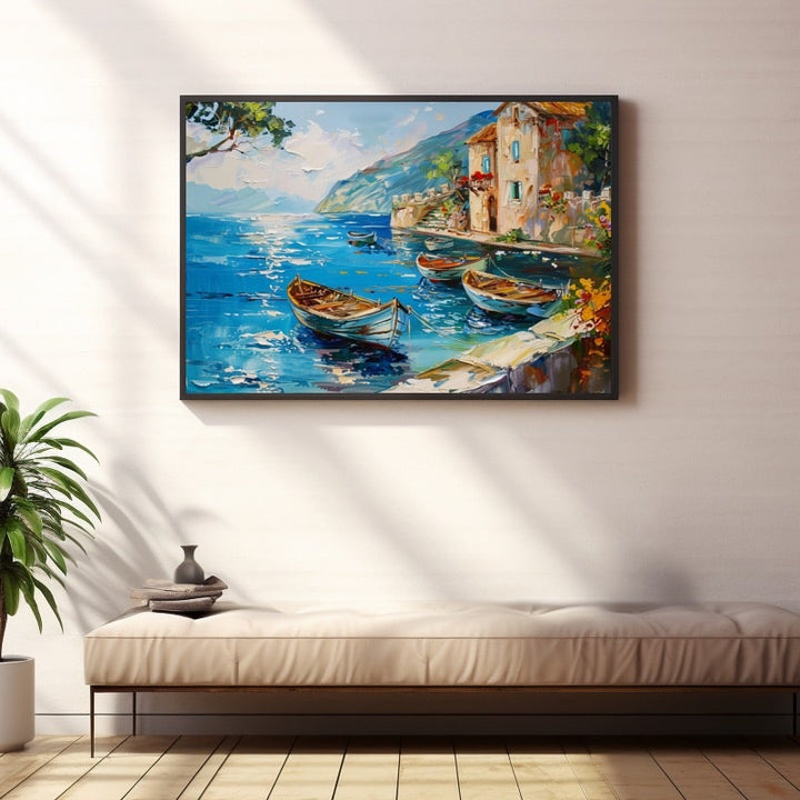 Peinture Représentant la Mer, art mural décoration nature