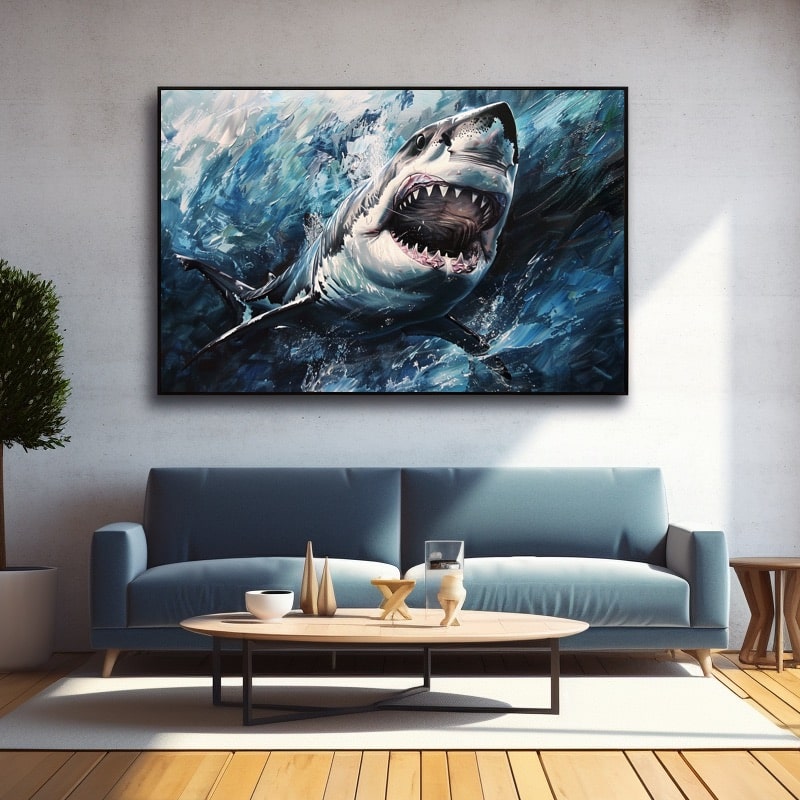 Peinture Requin