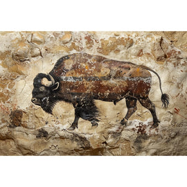 Peinture Rupestre Bison