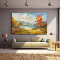 Thumbnail for Peinture Sur Bois Paysage