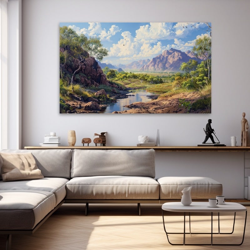 Peinture Sur Toile Paysage