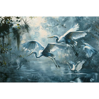 Thumbnail for Peinture Sur Toile d'Oiseaux