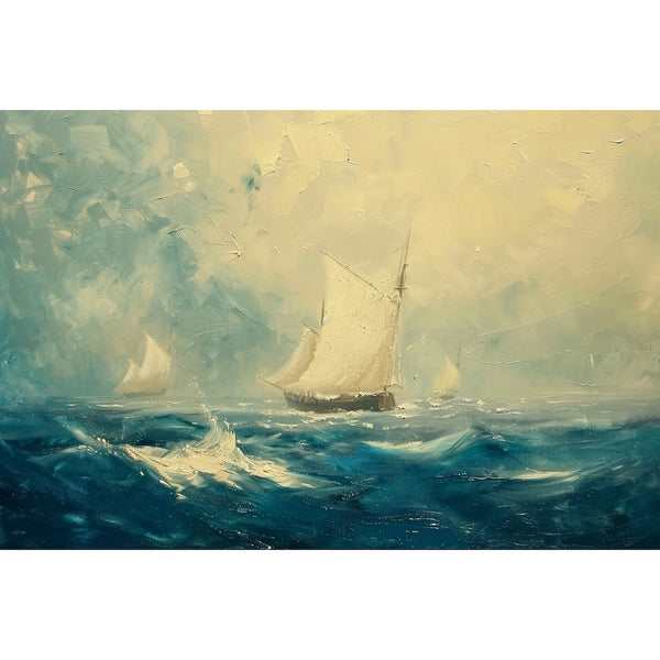 Peinture sur Toile Mer, art mural décoration nature