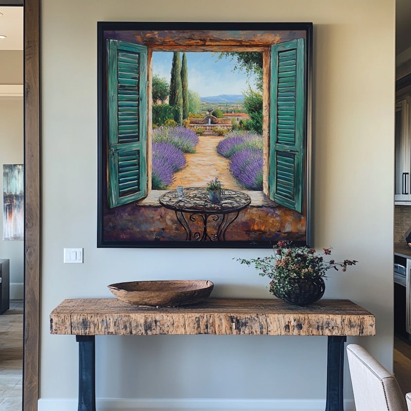 Peinture Sur la Provence