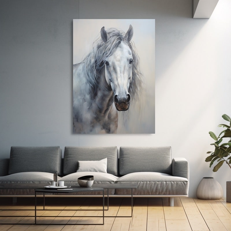 Peinture Tête De Cheval