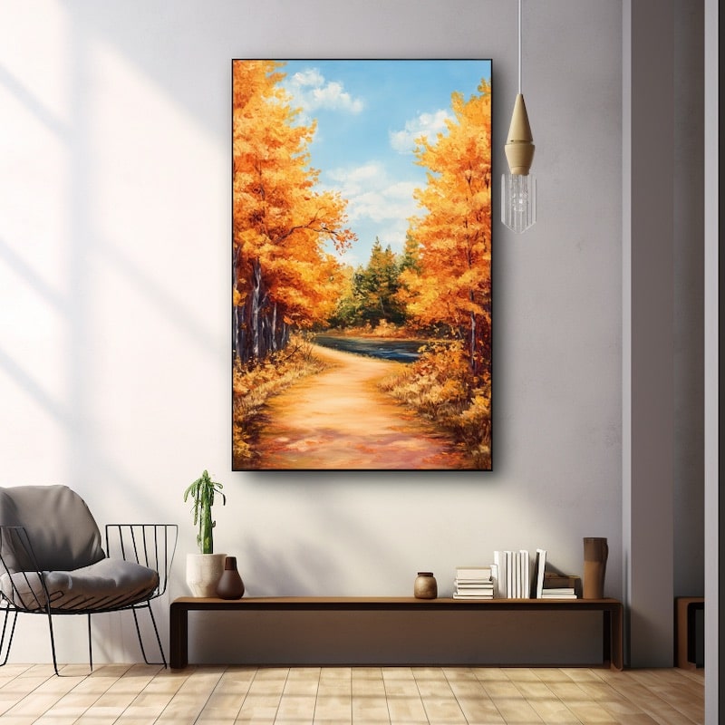 Peinture Thème Automne