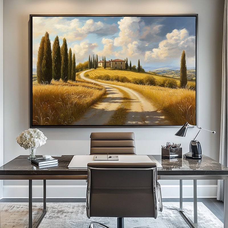 Peinture Toscane