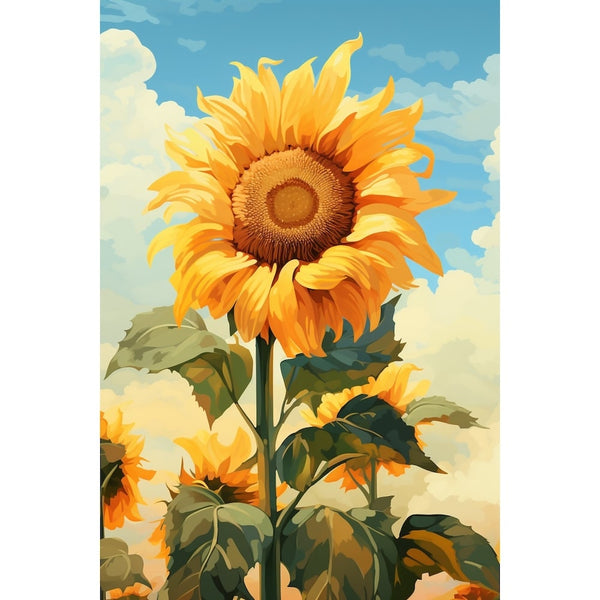 Peinture Tournesol Moderne
