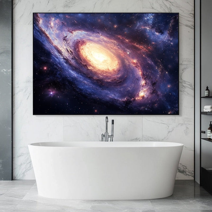 Peinture Univers, art mural décoration nature