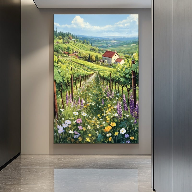 Peinture Vigne