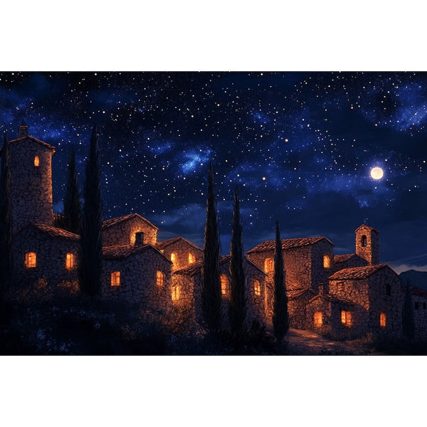 Peinture Village de Provence