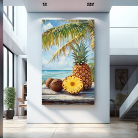 Peinture avec Fruit, art mural décoration nature