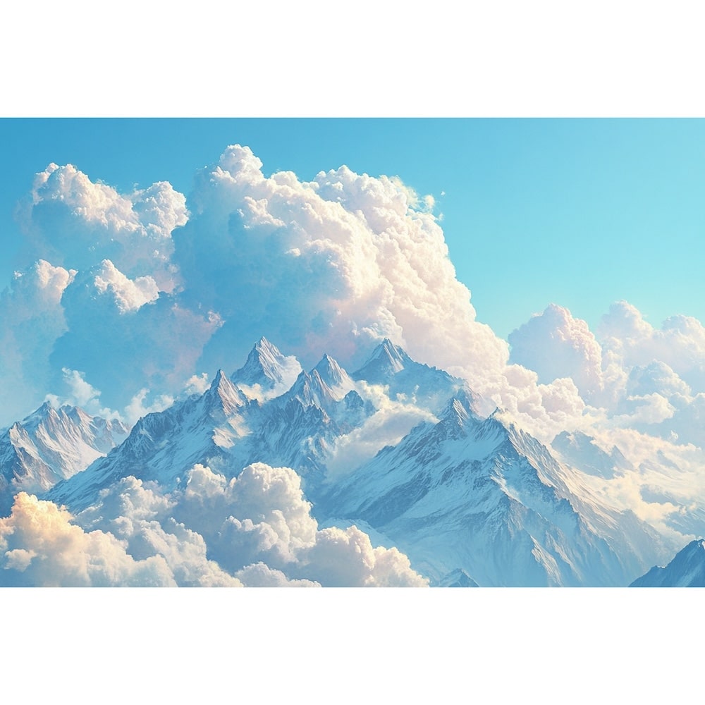 Peinture Ciel Nuage, art mural décoration nature