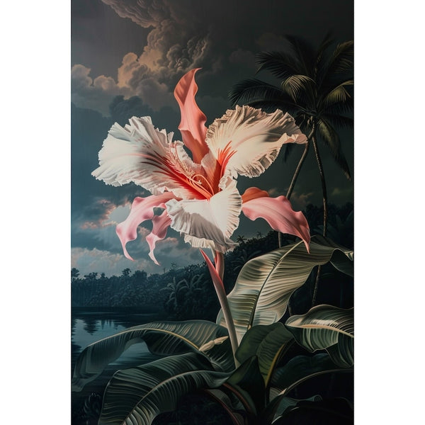 Peinture de Fleur Exotique