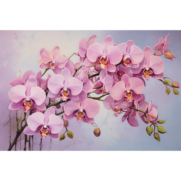 Peinture de Fleurs d'Orchidées