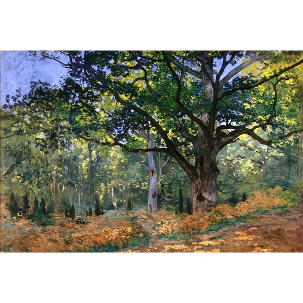 Peinture Forêt Célèbre, art mural décoration nature