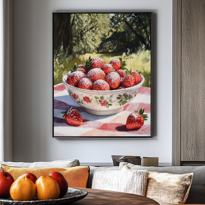 Peinture de Fraise