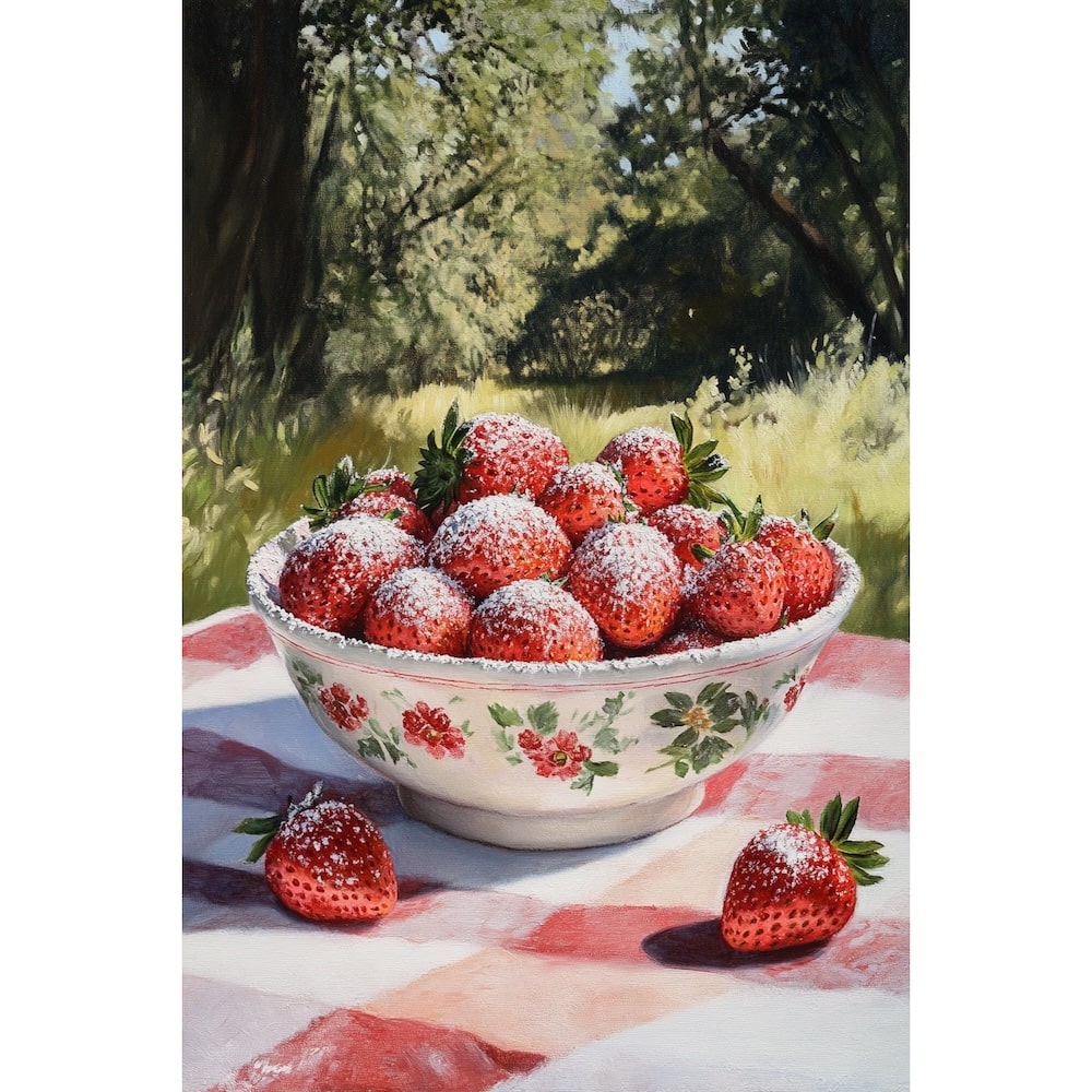 Peinture de Fraises