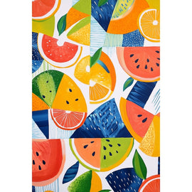 Peinture Fruits Contemporain, art mural décoration nature