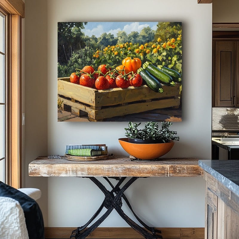 Peinture de Fruits et Légumes