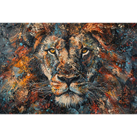 Thumbnail for Peinture de Lion Abstrait