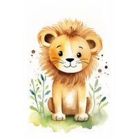 Thumbnail for Peinture de Lion Maternelle