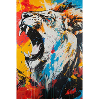 Thumbnail for Peinture de Lion Pop Art