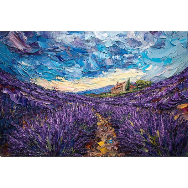 Peinture de Provence Couteau