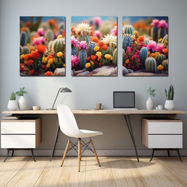 Petits Tableaux Cactus, art mural décoration nature