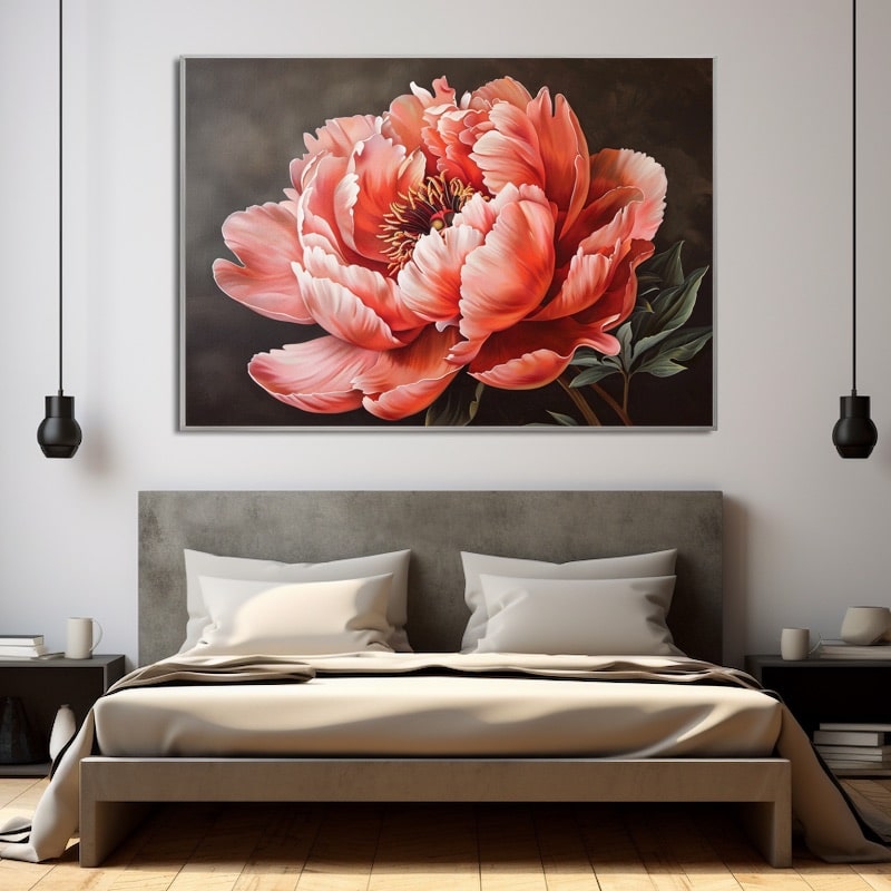 Pivoine En Peinture