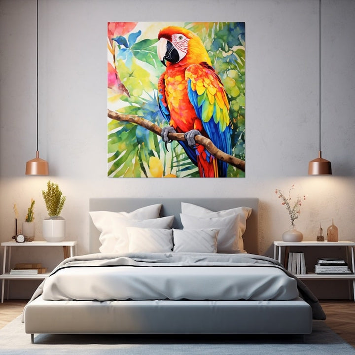 Poster Tableau Perroquet