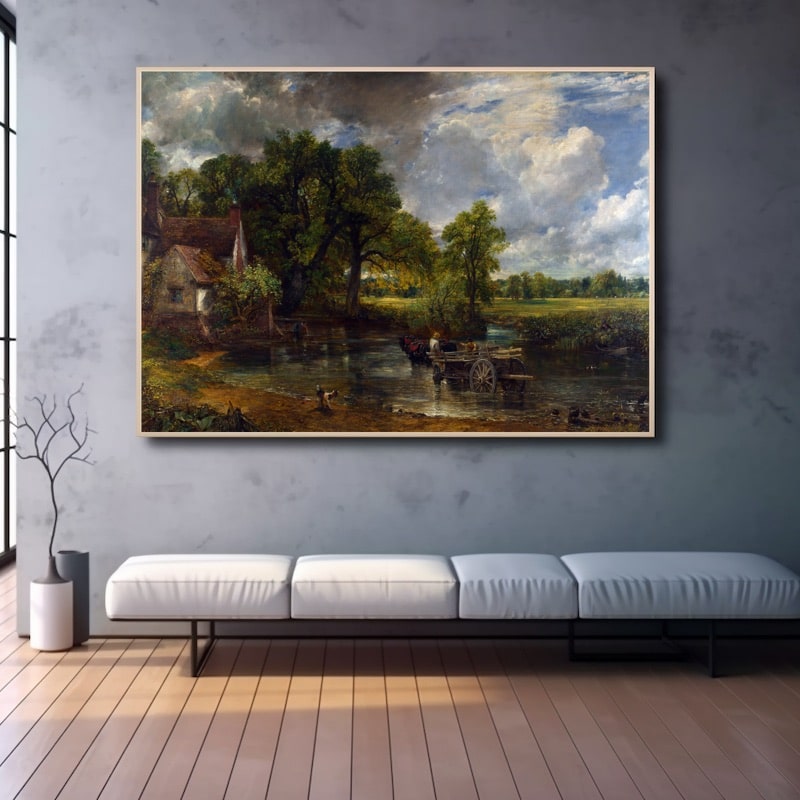 Tableau 19ème Siècle Paysage