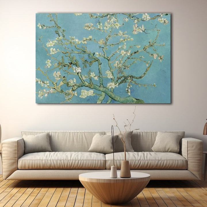 Tableau Amandier en Fleurs Van Gogh, art mural décoration nature