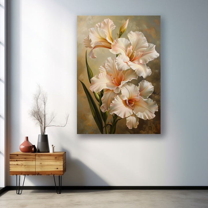 Tableau Ancien Fleurs
