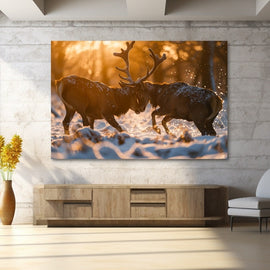Tableau Animaux Cerf, art mural décoration nature