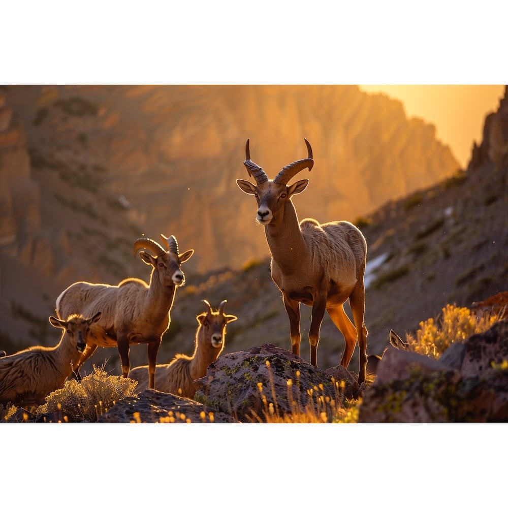 Tableau Animaux De La Montagne