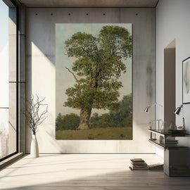 Tableau Arbre Connu, art mural décoration nature