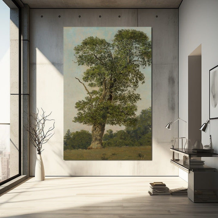 Tableau Arbre Connu, art mural décoration nature