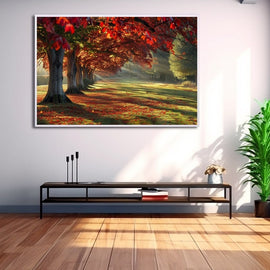 Tableau Arbre Couleur, art mural décoration nature