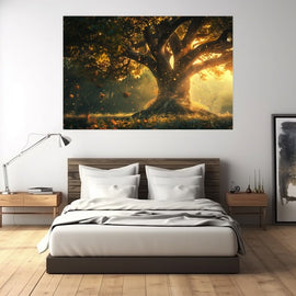 Tableau Arbre Magique, art mural décoration nature