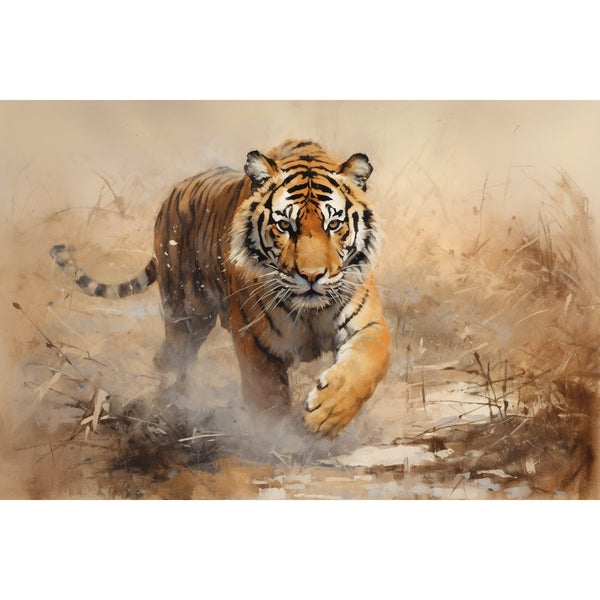 Tableau Tigre Art, art mural décoration nature