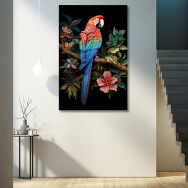 Tableau Assorti À Des Perroquets
