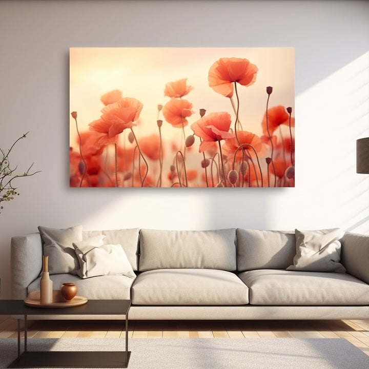 Tableau Avec Des Coquelicots