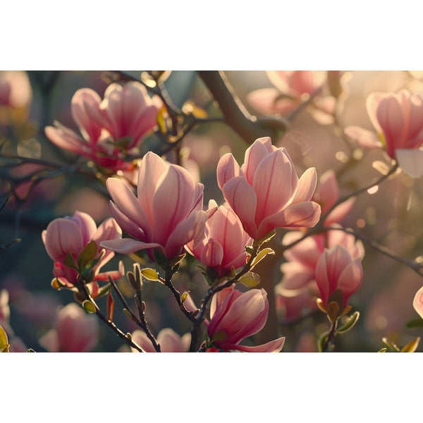 Tableau Avec Des Fleurs Roses