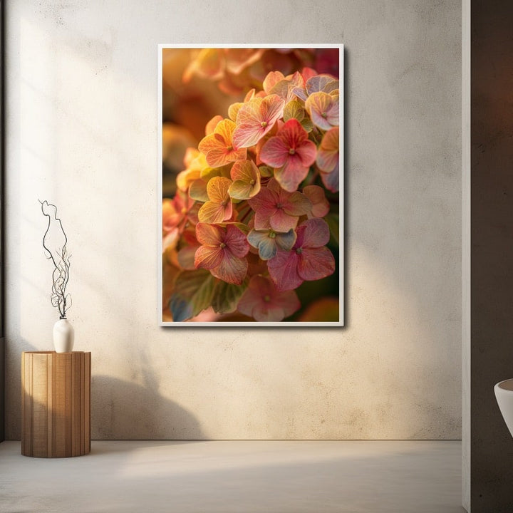 Tableau Avec Hortensias